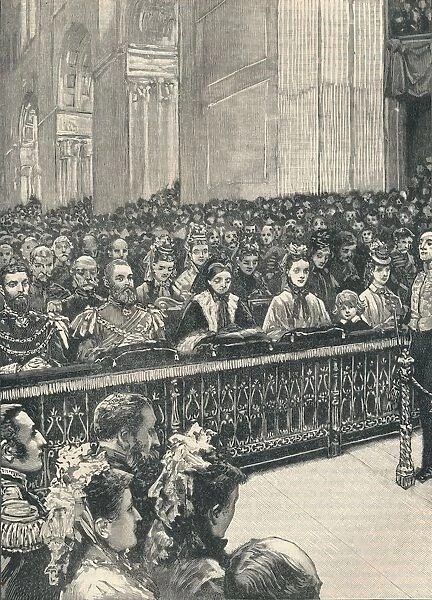 The Thanksgiving Service in St. Pauls Cathedral, 1906