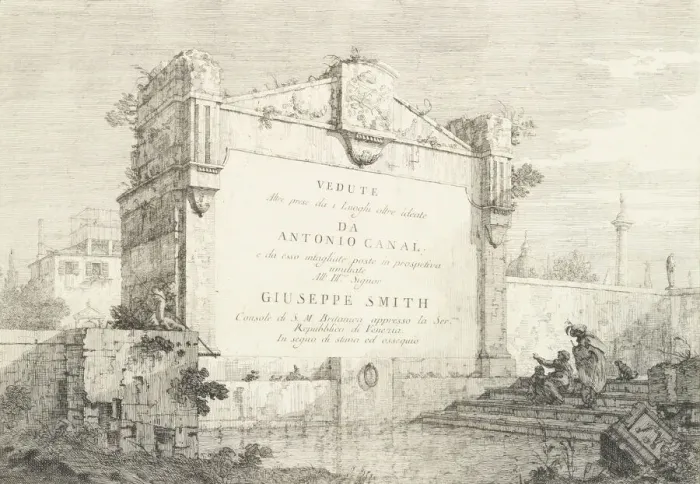Framed Print : Classical Ruin Title Page Print Framed Print : Classical Ruin Title Page Print