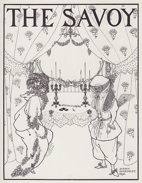 Titlepage to The Savoy Nos 1 and 2, 1895. Creator: Aubrey Beardsley
