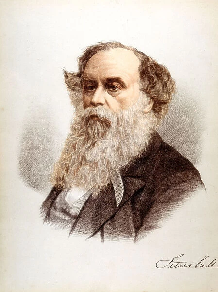 Titus Salt, British woolstapler and industrialist, c1880