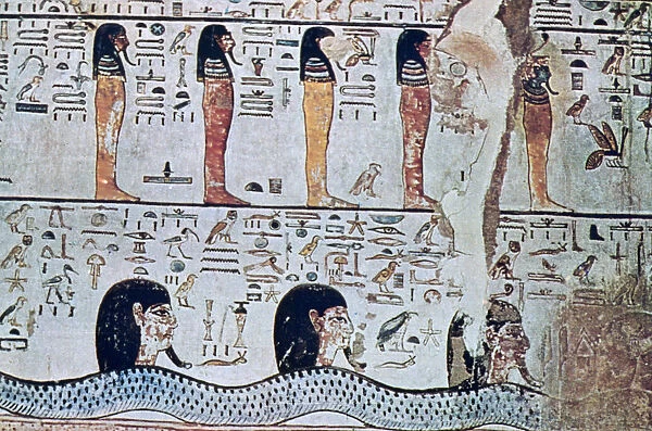 Tomb of Sethi I, Valley of the Kings, Egypt, 13th century BC