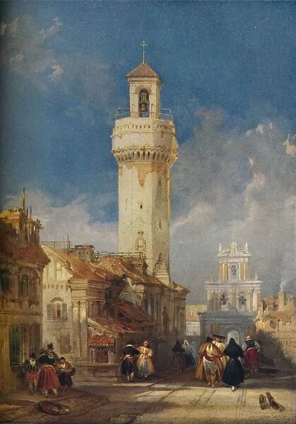 Tower of the Church of San Nicholas de la Villa, Cordova, 1834. Artist: David Roberts