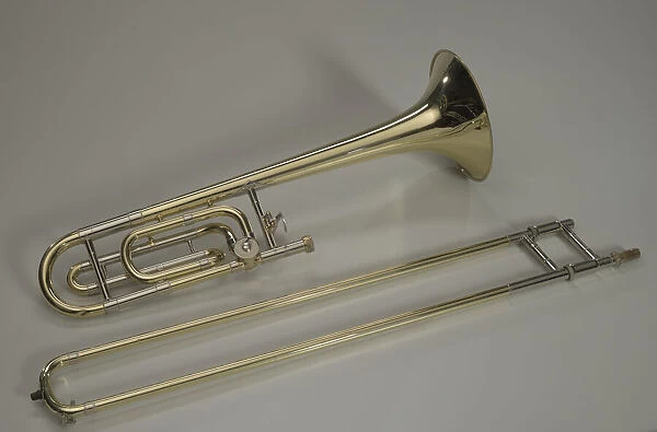 Trombone played by Fred Wesley, after 2003. Creators: Vincent Bach Corporation