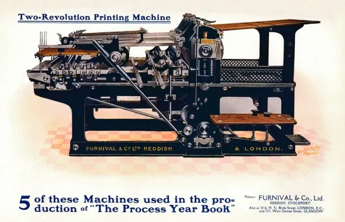 Framed Print : A Two-Revolution Printing Machine Print Framed Print : A Two-Revolution Printing Machine Print