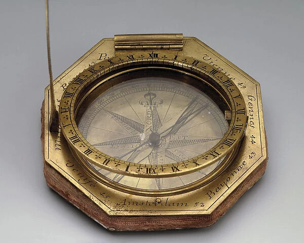 Universal equatorial sundial of Peter the Great, Early 18th cen