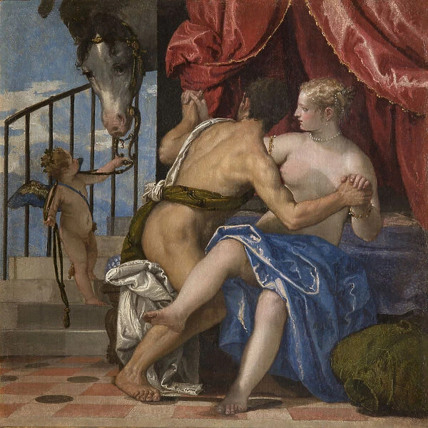 Venus and Mars, ca. 1575. Creator: Veronese, Paolo (1528-1588)