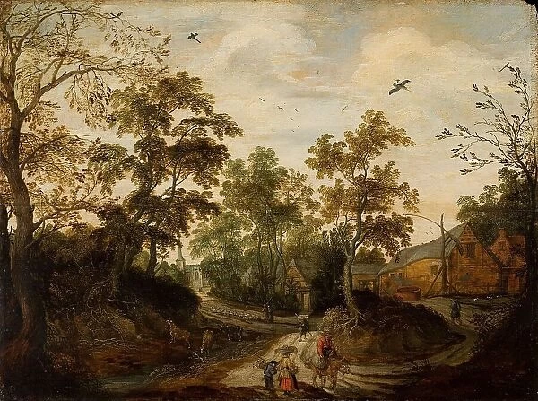 View of a Village, 1623. Creator: Willem van den Bundel