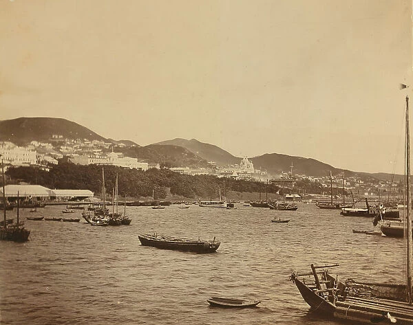 View of Vladivostok, Russia, from the Bay of the Golden Horn, 1899. Creator: Eleanor Lord Pray