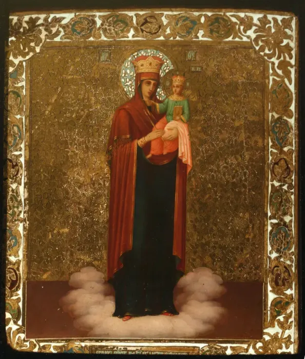 Framed Print : Print of Virgin, Called Plentiful Sky, 1897 Framed Print : Print of Virgin, Called Plentiful Sky, 1897
