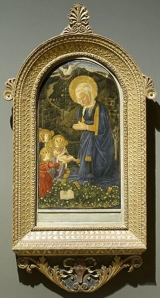 Virgin and Child with Angels, c. 1460. Creator: Filippo Lippi (Italian, c. 1406-1469), follower of