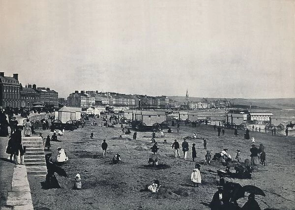 Weymouth - General View of the Town and the Beach, 1895