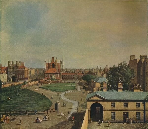 Whitehall from Richmond House, 1746. Artist: Canaletto
