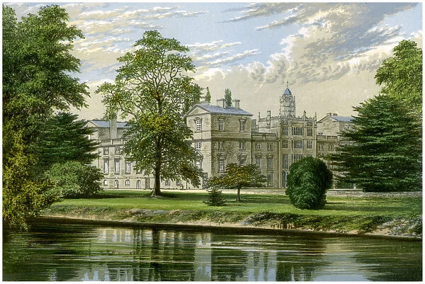 Wilton House, Wiltshire, home of the Earl of Pembroke and Montgomery, c1880