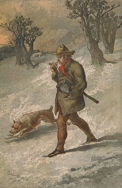 The Woodman and His Dog, 1862. Creator: Sir John Gilbert