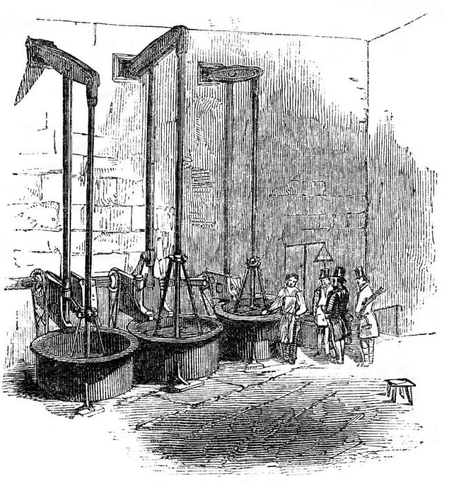 Framed Print : The Woolwich Blowing Machine Print, 1886 Framed Print : The Woolwich Blowing Machine Print, 1886