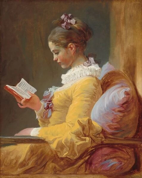 Young Girl Reading, c. 1769. Creator: Jean-Honore Fragonard