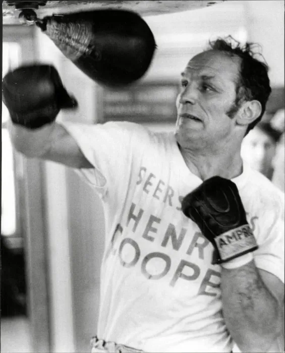 Framed Print : Boxer Henry Cooper in Training Print 1970 Framed Print : Boxer Henry Cooper in Training Print 1970