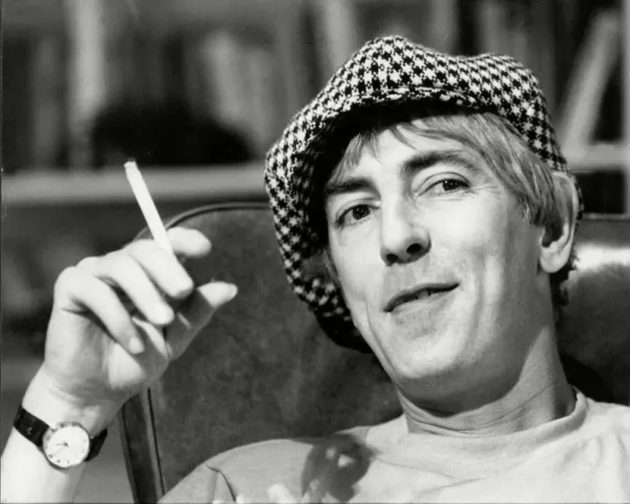 Framed Print : Peter Cook Print, 1980 Northcliffe Collection Framed Print : Peter Cook Print, 1980 Northcliffe Collection