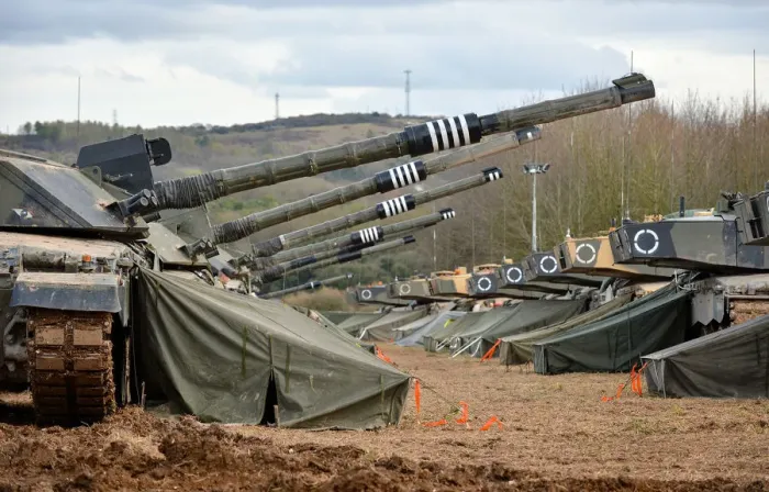 Framed Print : Print of Challenger 2 Tanks at Exercise Tractable 2016 Framed Print : Print of Challenger 2 Tanks at Exercise Tractable 2016