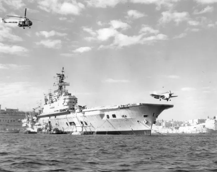Framed Print : HMS Ark Royal Print Framed Print : HMS Ark Royal Print