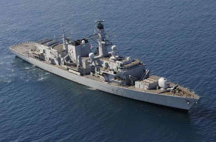 Framed Print : HMS Argyll Type 23 Frigate Print Framed Print : HMS Argyll Type 23 Frigate Print