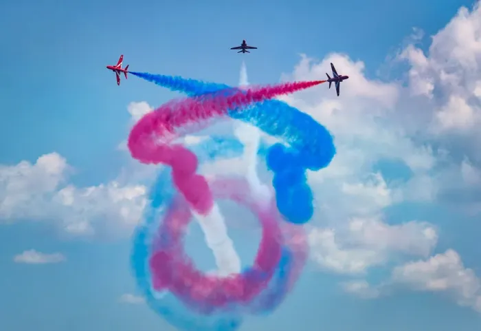 Framed Print : Red Arrows in Flight - Print Framed Print : Red Arrows in Flight - Print