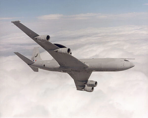 A Sentry AEW1 of No 8 Squadron, based at RAF Waddington, is shown in special markings