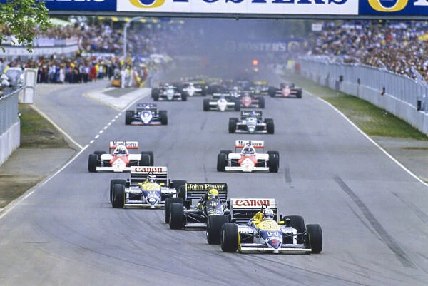 1986 Australian GP. ADELAIDE STREET CIRCUIT, AUSTRALIA - OCTOBER 26