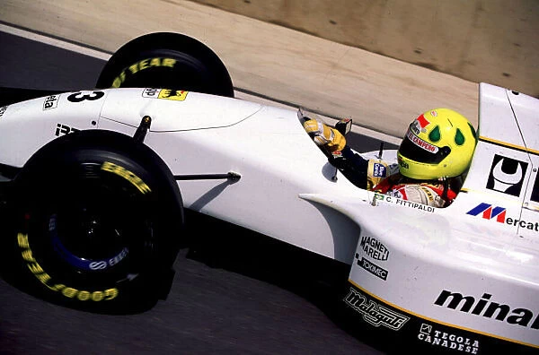 1993 SOUTH AFRICAN GP. Christian Fittipaldi, Minardi Ford