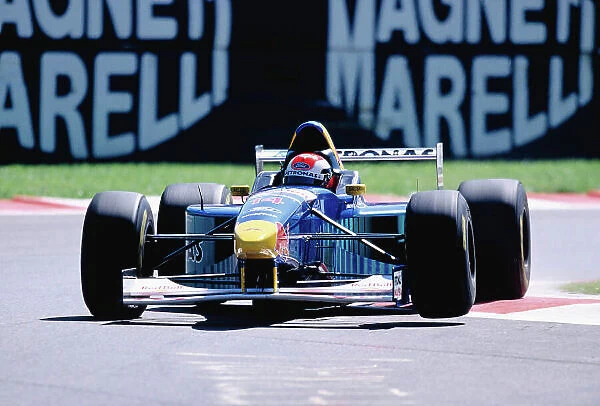 1996 Italian Grand Prix. Monza, Italy. 6-8 September 1996. Johnny Herbert (Sauber C15 Ford). Ref-96 ITA 49. World Copyright - LAT Photographic