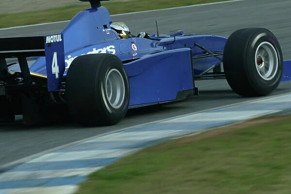 2004 F3000 Testing. Mattias Lauda, Coloni Motorsport. Jerez, Spain. 17-18th February 2004. Wolrd Copyright: Spinney / LAT Photographic. Ref.: Digital Image Only