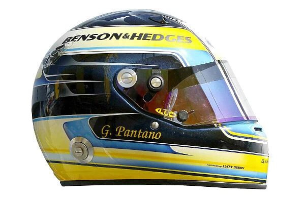 2004 Formual One Driver Helmets Giorgio Pantano, Jordan Ford EJ14