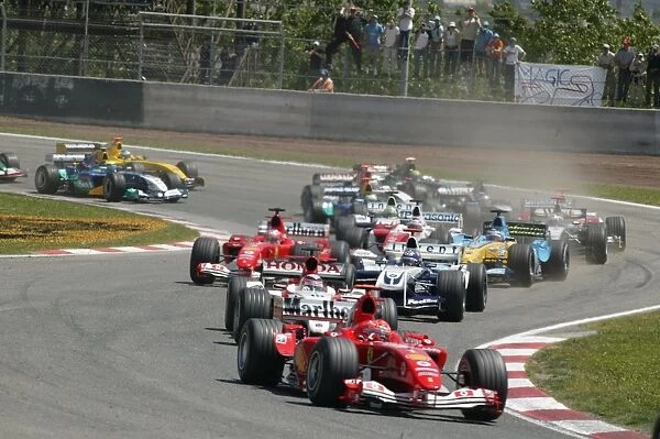 2004 Spanish Grand Prix - Sunday Race Photographic