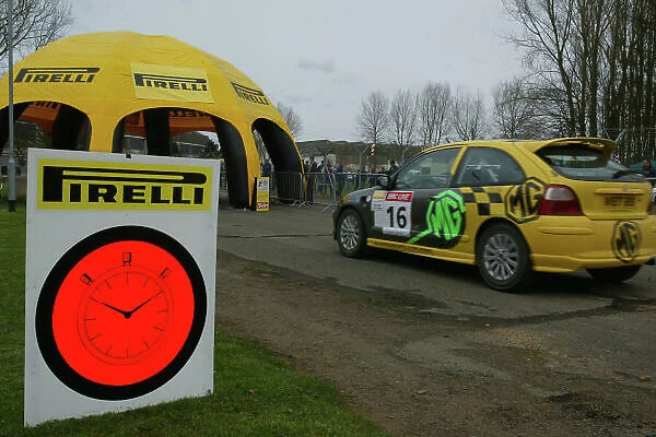 2005 British Rally Championship Bramcote Barracks, Nr Nuneaton, England. Pirelli BRC World Copyright: Selden / Ebrey / LAT Photographic