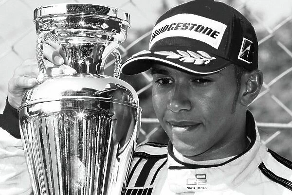 GP2. 2006 GP2 Champion Lewis Hamilton (GBR) ART Grand Prix.