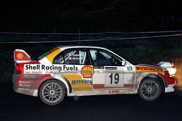 Andrew Stewart  /  Fabian McShane. Ulster Rally 2003, 5th - 6th September 2003