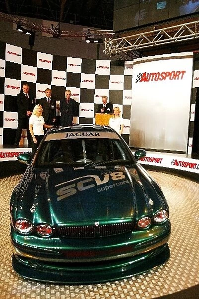 Autosport International Show: The Jaguar SCV8 is unveiled to mark the official launch of the UK SCV8 championship which will take place in 2004
