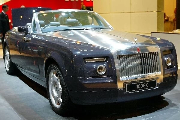 The British Motorshow: The one off Rolls Royce 100 EX