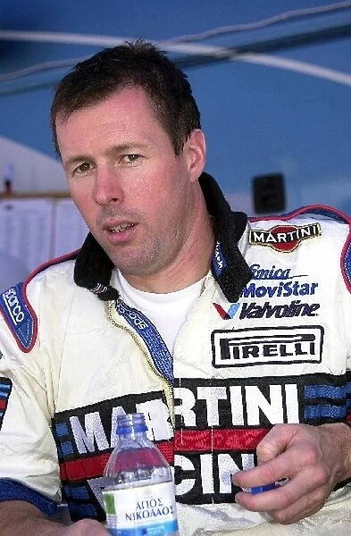 Colin McRae (GBR). 2001 World Rally Championship. Acropolis Rally. June 14-17, 2001 Shakedown