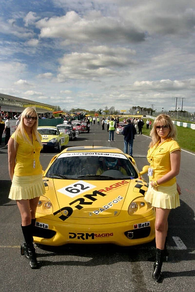 DRM Grid girls 2004 British GT Championship Mondello Park, Ireland