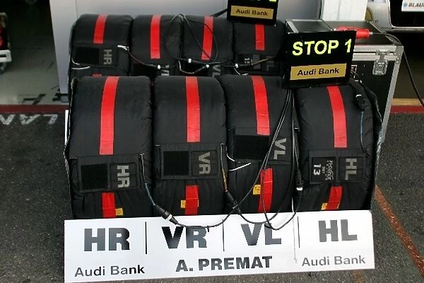 DTM: The tyres of Alexandre Premat Audi Sport