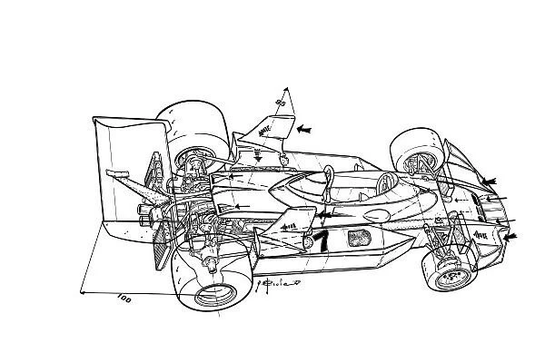 Ferrari 312T2 1976 compared with 312T: MOTORSPORT IMAGES: Ferrari 312T2 1976 compared with 312T