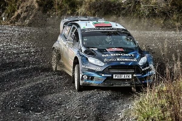 FIA World Rally Championship, Rd13, Wales Rally GB, Deeside, Wales, Day Two, Saturday 15 November 2014