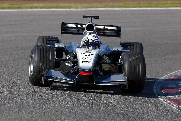 Formula One Testing: David CoulthardMcLaren Mercedes MP4-17