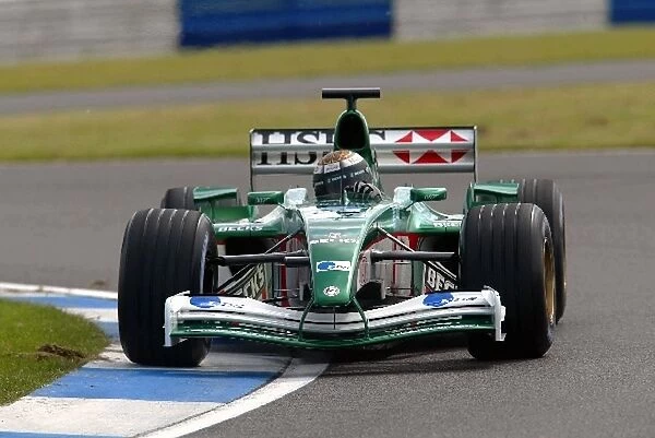 Formula One Testing: Eddie Irvine Jaguar Cosworth R3