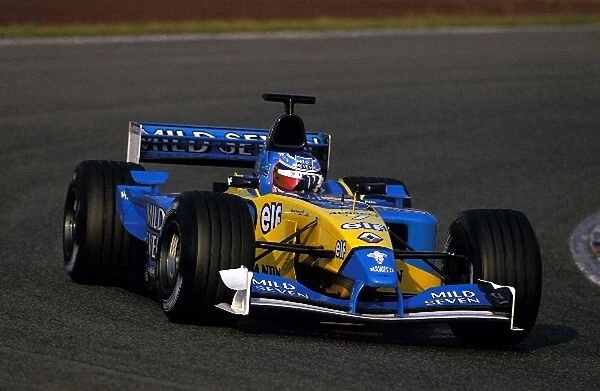 Formula One Testing: Jarno Trulli Renault R202