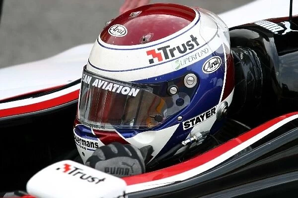 Formula One Testing: Jos Verstappen Minardi Cosworth PS04