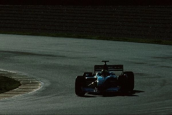 Formula One Testing: Luciano Burti carried out testing in the new R2