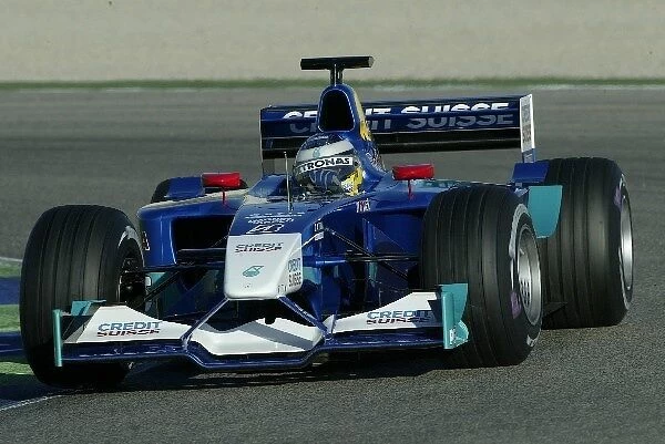 Formula One Testing: Nick Heidfeld tests the Sauber Petronas C21