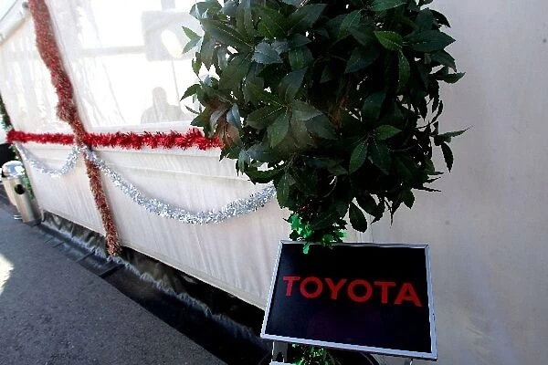 Formula One Testing: Toyota get into the festive spirit